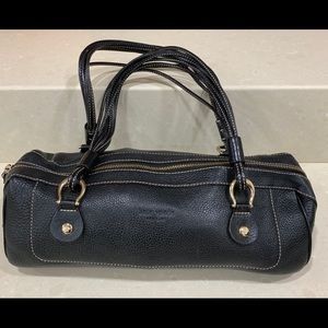 Kate Spade black leather handbag